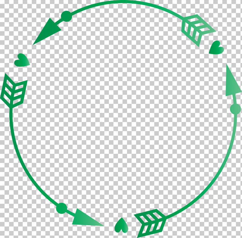 Circle Arrow Cute Hand Drawn Arrow PNG, Clipart, Angle, Area, Circle Arrow, Cute Hand Drawn Arrow, Green Free PNG Download