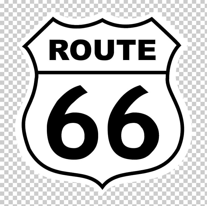Brand Logo U.S. Route 66 Text Messaging PNG, Clipart, Area, Black, Black And White, Brand, Line Free PNG Download