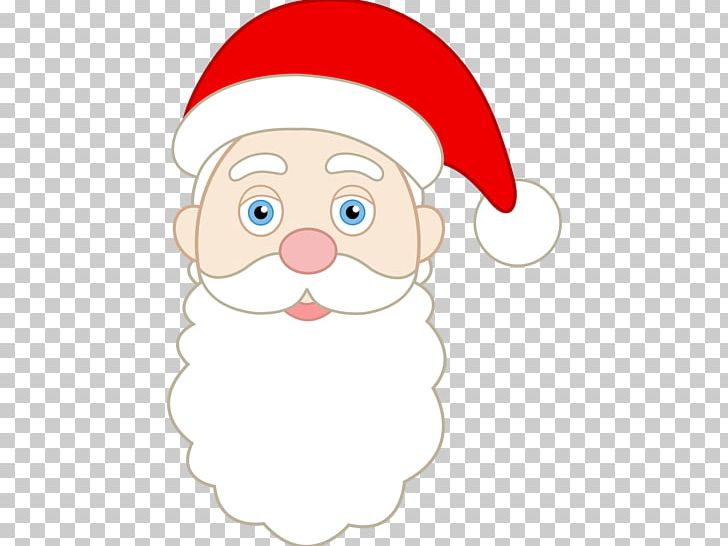 Santa Claus Face Christmas PNG, Clipart, Area, Artwork, Cartoon, Christmas, Christmas Gift Free PNG Download