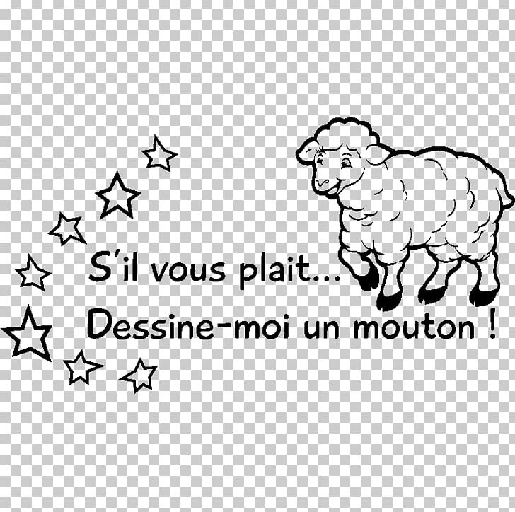 Sheep Sticker Drawing Quotation PNG, Clipart, Animal, Area, Art, Behavior, Black Free PNG Download