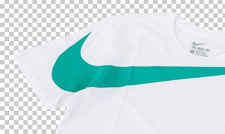 T-shirt Sleeve Sportswear PNG, Clipart, Aqua, Blue, Clothing, Green, Nike Swoosh Free PNG Download