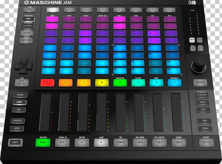 Native Instruments Maschine Jam Musical Instruments Native Instruments Maschine Mikro MK2 PNG, Clipart, Ableton Live, Audio Equipment, Disc Jockey, Electronic Device, Electronics Free PNG Download