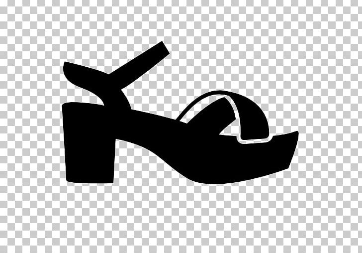 Sandal Platform Shoe PNG, Clipart, Black, Black And White, Brand, Clothing, Computer Icons Free PNG Download