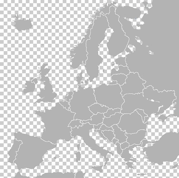 Eastern European Roma In The EU: Mobility PNG, Clipart, Area, Black And White, Blank Map, Discrimination, E511 Free PNG Download