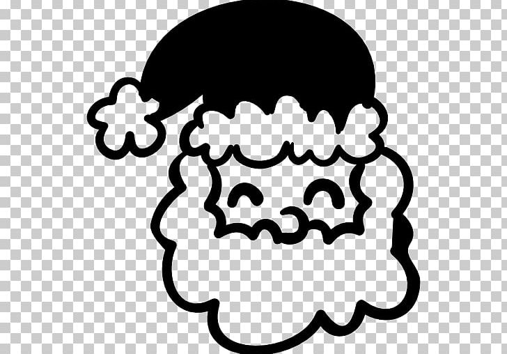 Santa Claus Christmas PNG, Clipart, Black, Black And White, Christmas, Computer Icons, Download Free PNG Download