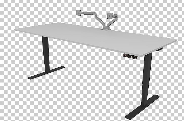 Table Sit-stand Desk Standing Desk Cable Management PNG, Clipart, Angle, Cable Management, Desk, Desktop Computers, Furniture Free PNG Download
