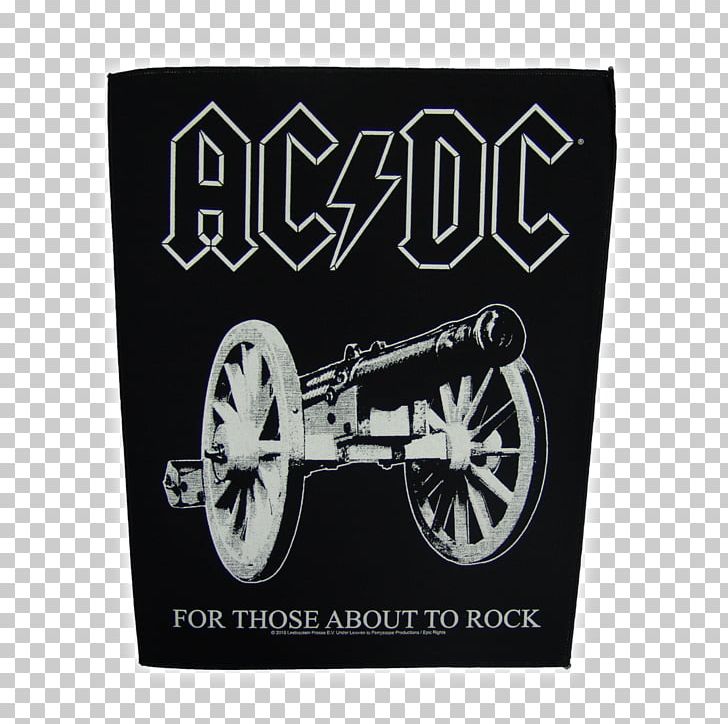 Acdc T Shirt For Those About To Rock We Salute You Back In Black Logo