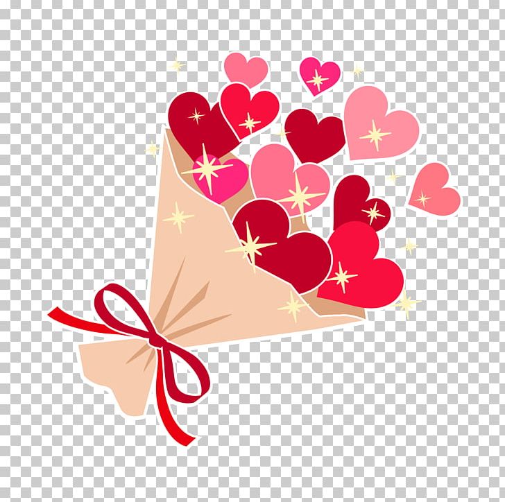 Bouquet Of Heart Red. PNG, Clipart, Art, Desktop Wallpaper, Flower, Heart, Love Free PNG Download