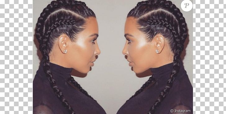 Khloé Kardashian Cornrows Box Braids Hairstyle PNG, Clipart, Afro, Afrotextured Hair, Artificial Hair Integrations, Bangs, Box Braids Free PNG Download