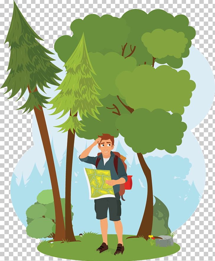 Nature Hiking PNG, Clipart, Art, Camping, Cartoon, Clip Art, Drawing Free PNG Download