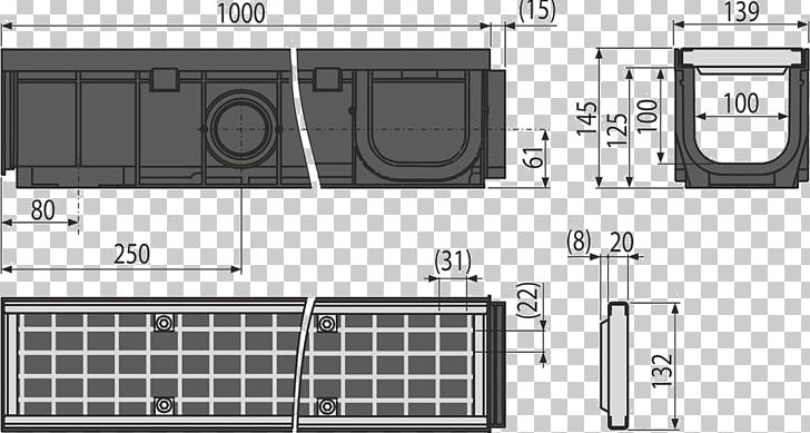 Plastic Entwässerungsrinne Goodyear Welt Grille Street Gutter PNG, Clipart, Angle, Area, Canal, Computer Hardware, Diagram Free PNG Download