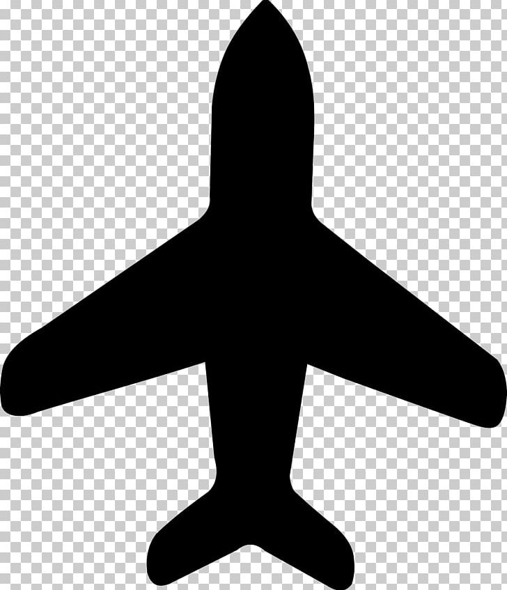 Airplane Computer Icons Font Awesome PNG, Clipart, Aircraft, Airplane, Angle, Black And White, Computer Icons Free PNG Download