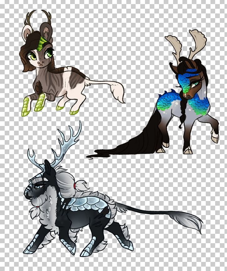 Deer Horse Cattle Cartoon PNG, Clipart, Animals, Art, Carnivora, Carnivoran, Cartoon Free PNG Download