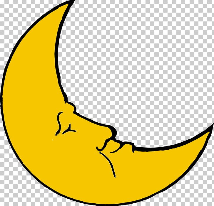Moon Smile Crescent PNG, Clipart, Area, Artwork, Beak, Black And White, Cartoon Free PNG Download