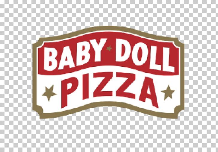 Baby Doll Pizza Logo Babydoll Stark Street Pizza Company PNG, Clipart, Area, Babydoll, Banner, Brand, Chocolate Free PNG Download
