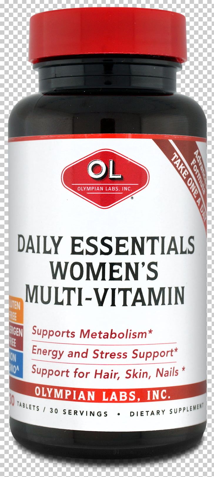 Dietary Supplement Olympian Labs Inc. Daily Essentials Women's Multi-Vitamin Flavor By Bob Holmes PNG, Clipart, Diet, Dietary Supplement, Flavor, Tablet Free PNG Download