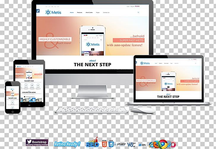 Responsive Web Design Multimedia Business Product Design PNG, Clipart, Brand, Business, Communication, Computer Monitor, Corporate Video Free PNG Download
