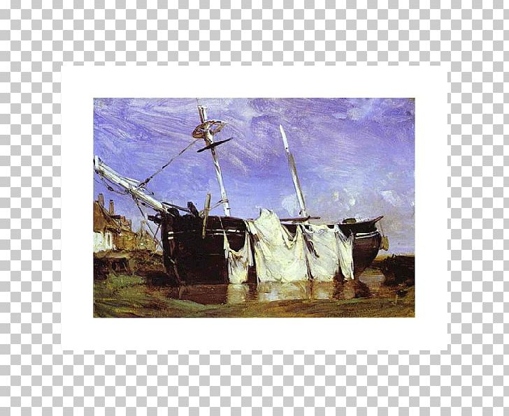 A Boat Beached In A Port At Low Tide Painting Book Richard Parkes Bonington PNG, Clipart, Art, Boat, Book, Painting, Parke Free PNG Download