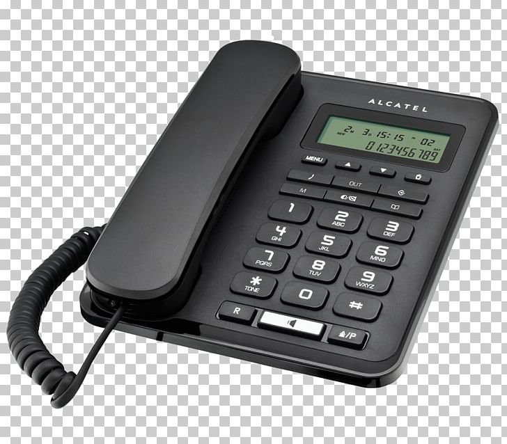 Alcatel Mobile Telephone Home & Business Phones Caller ID Digital Enhanced Cordless Telecommunications PNG, Clipart, Alcatel Mobile, Answering Machine, Apac, Att Trimline 210m, Business Telephone System Free PNG Download