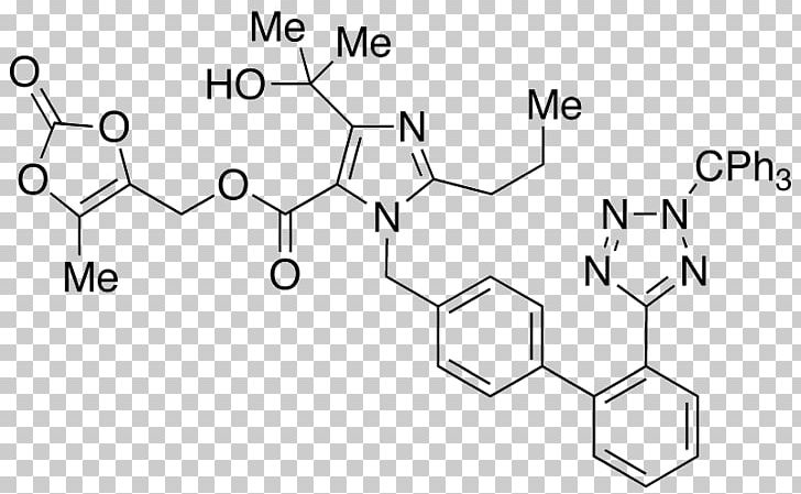 Carboxylic Acid Olmesartan /m/02csf Acid–base Reaction PNG, Clipart, Acid, Angle, Area, Auto Part, Black And White Free PNG Download