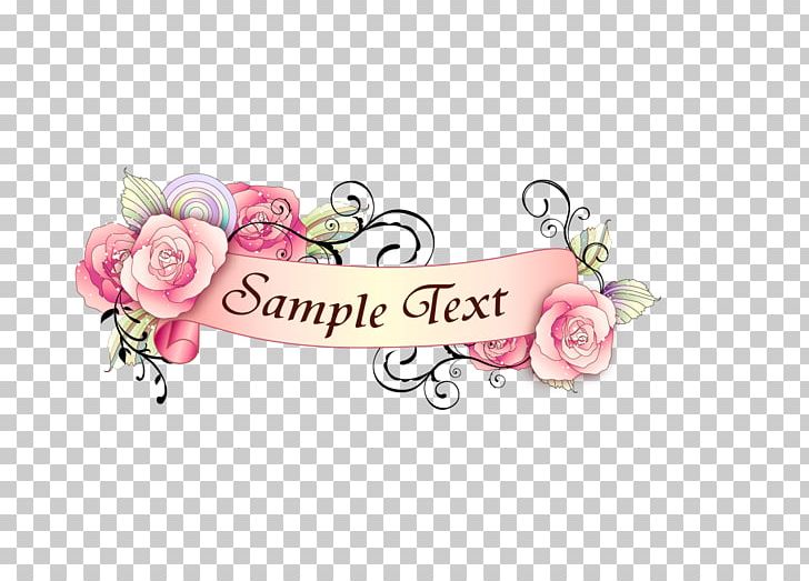 Floral Ribbon PNG, Clipart, Cartoon, Decorative Patterns, Design, Flower, Font Free PNG Download