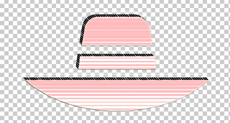 Summer Camp Icon Sunhat Icon Hat Icon PNG, Clipart, Hat Icon, Line, Peach, Pink, Plate Free PNG Download
