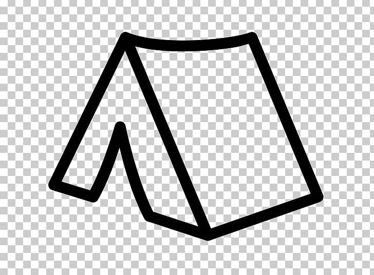 Computer Icons Camping Tent Campsite PNG, Clipart, Angle, App, Area, Black, Black And White Free PNG Download