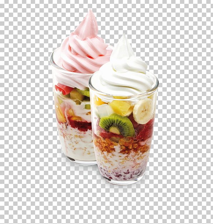 Frozen Yogurt Ice Cream Parfait Yoghurt Cafe PNG, Clipart, Avena, Cafe, Cholado, Cream, Creme Fraiche Free PNG Download