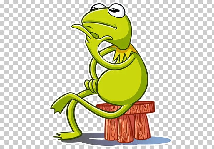 Kermit The Frog Sticker Decal Telegram Pepe The Frog PNG, Clipart, Amphibian, Artwork, Beak, Decal, Fauna Free PNG Download