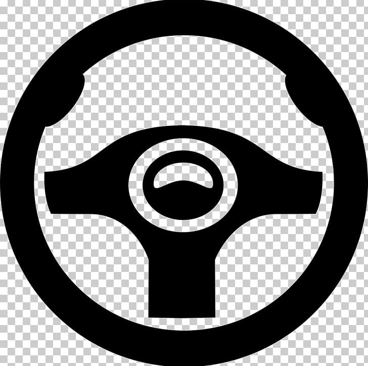 Car Steering Wheel Vehicle PNG, Clipart, Area, Black And White, Brand, Car, Circle Free PNG Download
