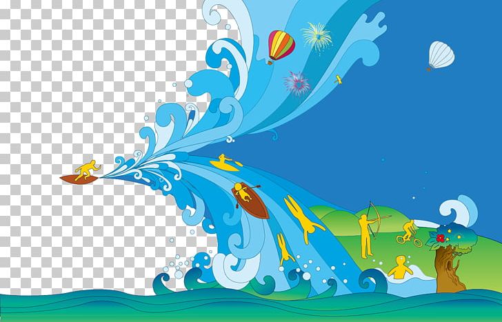 Cartoon Horse Illustration PNG, Clipart, Abstract Waves, Art, Blue, Computer Wallpaper, Download Free PNG Download