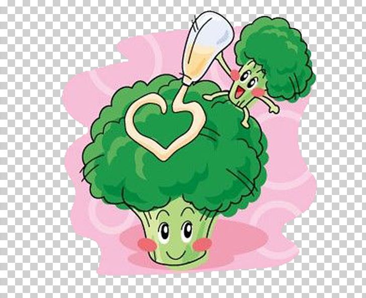 Q-version Fruit Broccoli Illustration PNG, Clipart, Broccoli, Cartoon, Decorative, Decorative Pattern, Download Free PNG Download