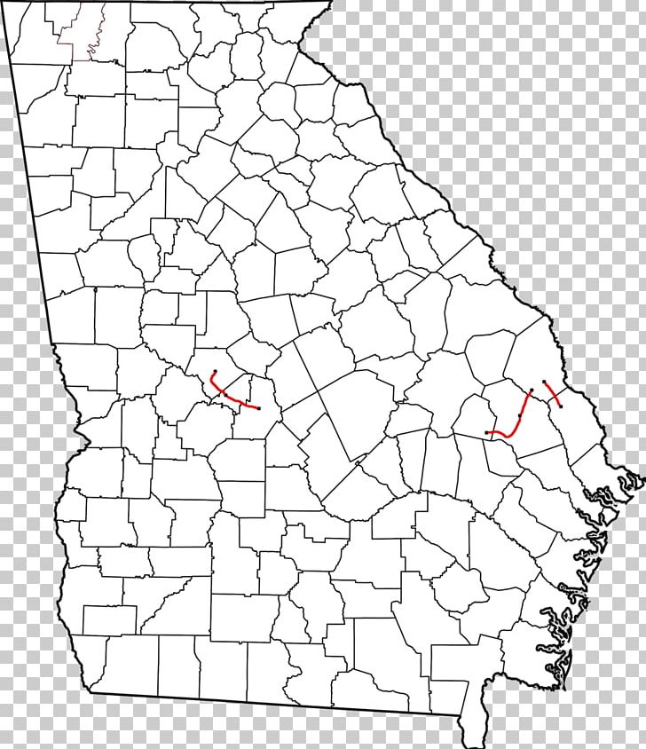 Lamar County Upson County Bryan County PNG, Clipart, Angle, Area, Black ...