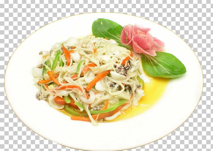 Green Papaya Salad Pad Thai Squid Chinese Cuisine Sepiidae PNG, Clipart, Chinese Food, Cooking, Cuisine, Cuttlefish, Dining Free PNG Download