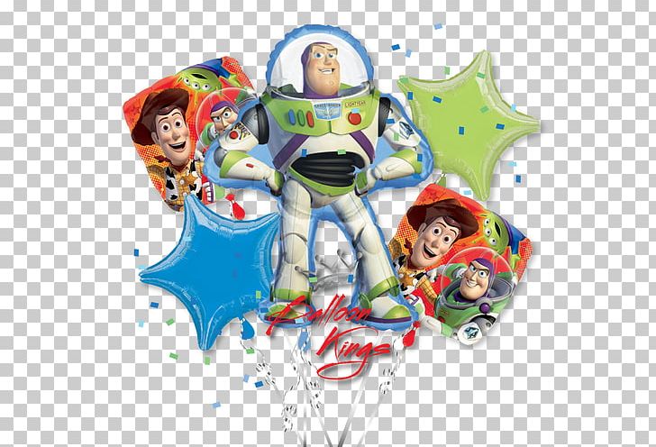Balloon Buzz Lightyear Sheriff Woody Party Toy PNG, Clipart, Balloon, Birthday, Buzz Lightyear, Character, Feestversiering Free PNG Download