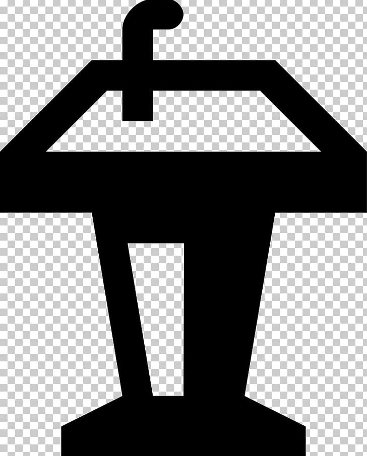 Podium Computer Icons Lectern PNG, Clipart, Angle, Black And White, Computer Icons, Encapsulated Postscript, Glyph Free PNG Download