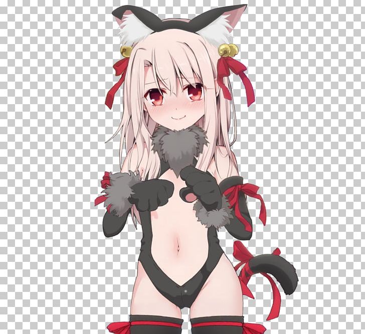 Fate/stay Night Illyasviel Von Einzbern Fate/Grand Order Anime Fate/kaleid Liner Prisma Illya PNG, Clipart, Black Hair, Brown Hair, Cartoon, Catgirl, Character Free PNG Download