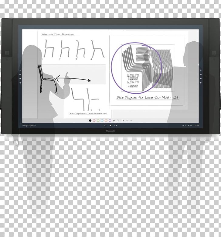 Surface Hub Display Device Microsoft Surface Interactive Whiteboard Microsoft OneNote PNG, Clipart, Brand, Display Device, Dryerase Boards, Electronics, Industrial Design Free PNG Download