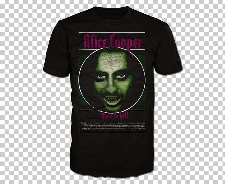 Alice Cooper Goes To Hell T-shirt Trashes The World Green PNG, Clipart, Active Shirt, Alice Cooper, Brand, Green, Shirt Free PNG Download