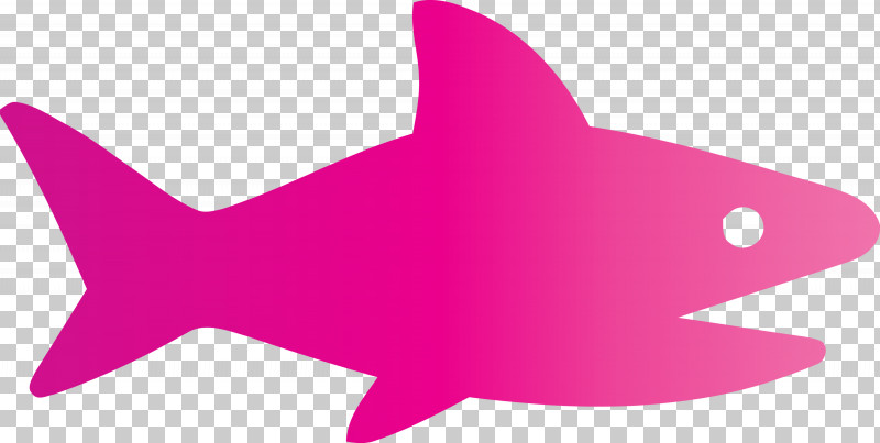 Baby Shark Shark Png Clipart Baby Shark Fin Fish Magenta Pink Free Png Download