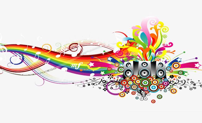 Colorful Musical Background Material PNG, Clipart, Abstract, Background, Backgrounds, Colorful Clipart, Creative Free PNG Download
