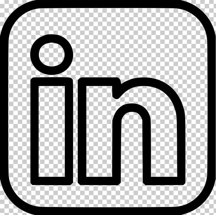 Computer Icons LinkedIn Social Media PNG, Clipart, Area, Black And White, Blog, Brand, Button Free PNG Download