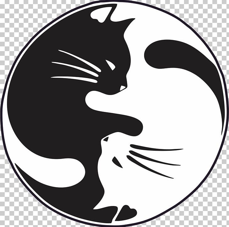 Cat T-shirt Kitten Decal Sticker PNG, Clipart, Animals, Black, Black And White, Bumper Sticker, Carnivoran Free PNG Download