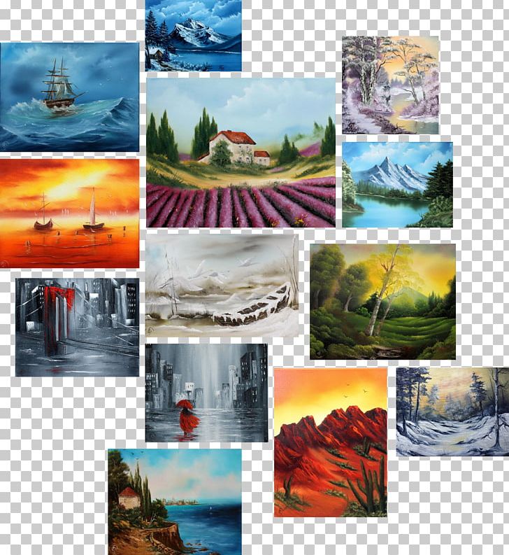 Painting Stock Photography Collage Desktop PNG, Clipart, Advertising, Art, Bob Cut, Bob Ross, Collage Free PNG Download