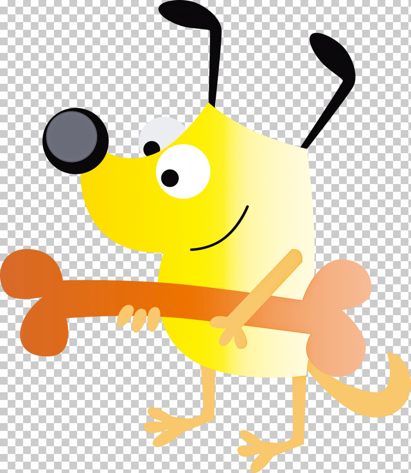 Cartoon Yellow Pest PNG, Clipart, Cartoon, Cute Cartoon Dog, Pest, Yellow Free PNG Download