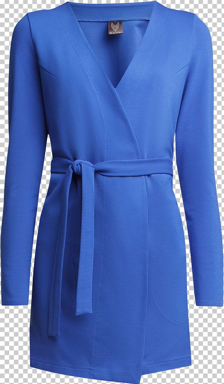 Robe Sleeve Dress Coat Neck PNG, Clipart, Blue, Clothing, Coat, Cobalt Blue, Day Dress Free PNG Download