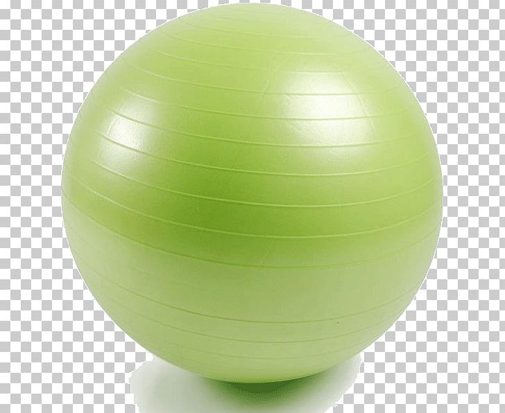 green yoga ball