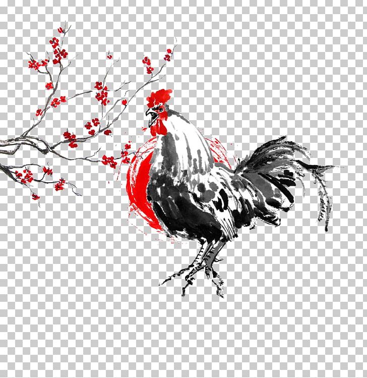 Rooster Chinese New Year Stock Photography Illustration PNG, Clipart, Animals, Badminton Shuttle Cock, Big Cock, Bird, Chicken Free PNG Download