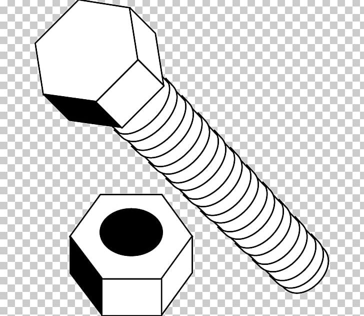 Screw Bolt Nut PNG, Clipart, Angle, Architecture, Area, Artwork, Black And White Free PNG Download