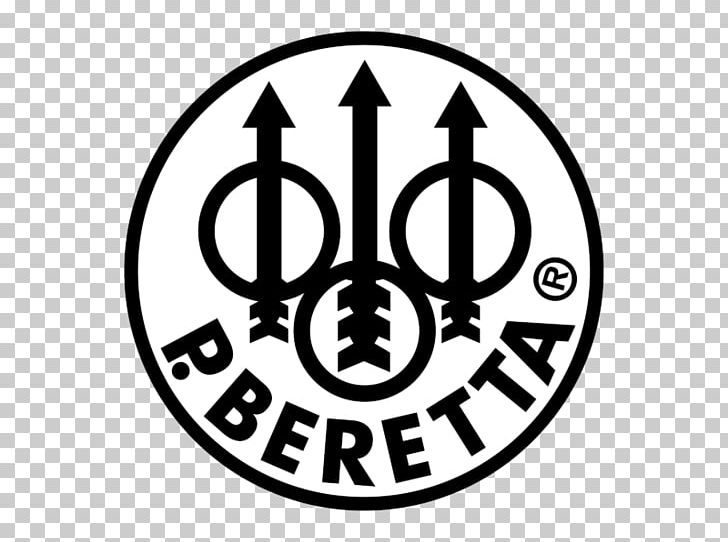 Graphics Beretta Firearm Logo PNG, Clipart, Area, Arms Industry, Beretta, Black And White, Brand Free PNG Download